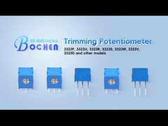 3323 Serie 0,5W 1k 2k 5k 10k 20k 50k ohm Single Turn Cermet Trimmer Potentiometer