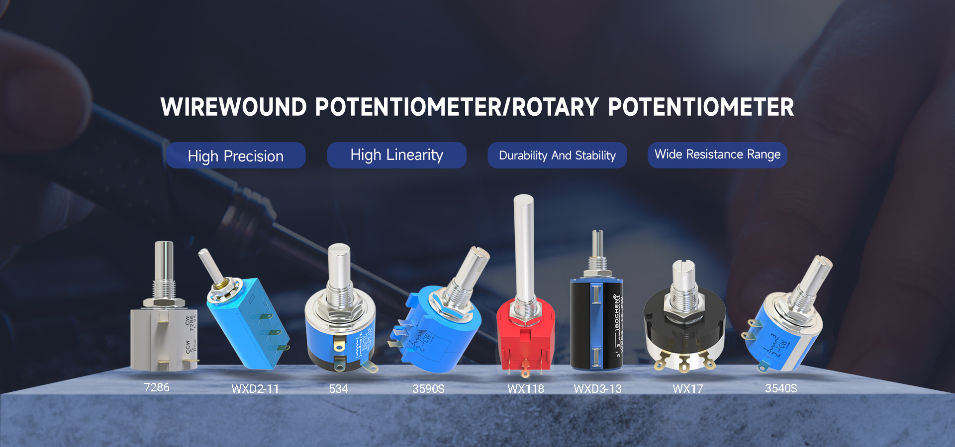 kwaliteit snoeischaarpotentiometer fabriek
