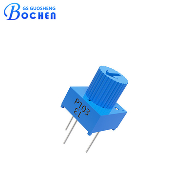 Vierkante door gat enkel draaiende Cermet Trimmer Precision Potentiometer 3362 0.5w 10Ω tot 5MΩ 1/4 ′′
