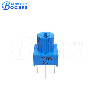 3362P-T1 0.5w 103 104 202 203 204 501 502 Eenvoudige beurt Cermet Trimmer Potentiometer met 5 mm knop
