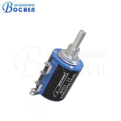16 mm as 5 draaie 100k Multi Turn Potentiometer Hoog nauwkeurigheid 1W WXD3-12