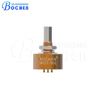Eenvoudig geleidende kunststofpotentiometer WI27-502 1w 5k Ohm 7/8